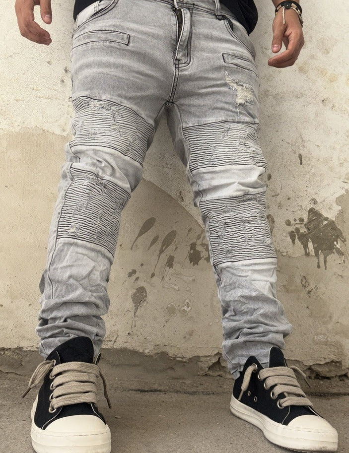 JEANS BIKER GREY RowedStore