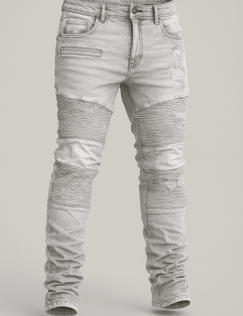 JEANS BIKER GREY RowedStore