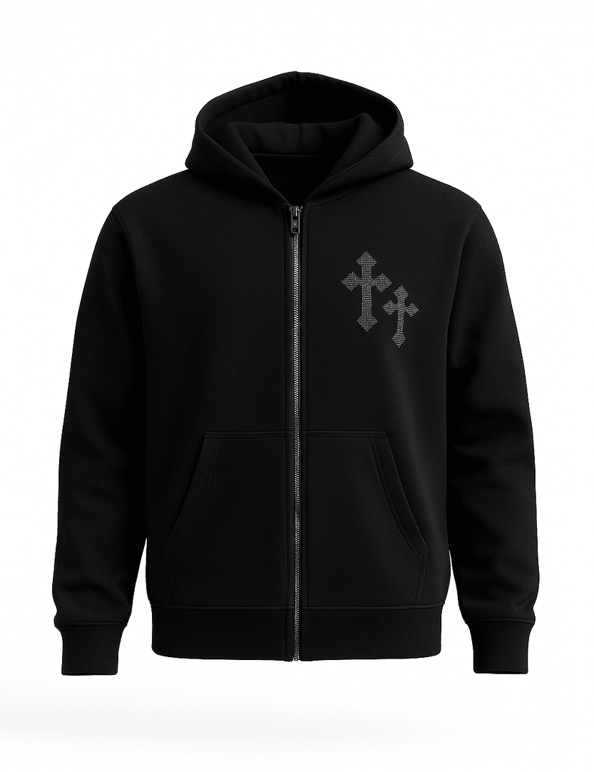HOODIE ZIP DIAMOND